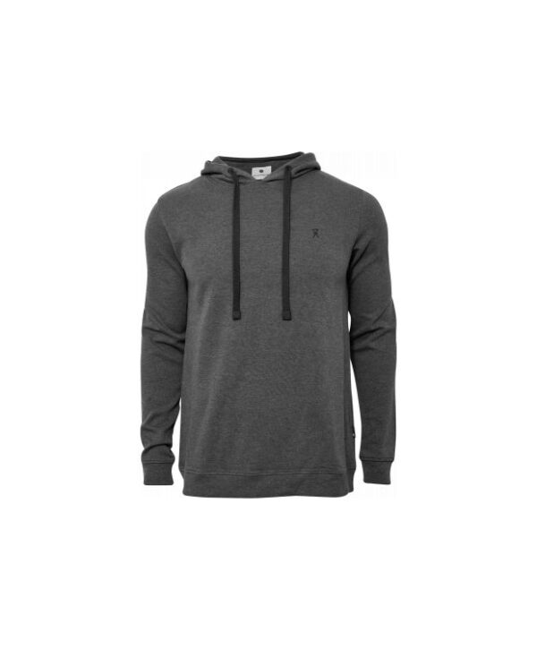 JBS of Denmark bambus hoodie i mørkegrå til herre.