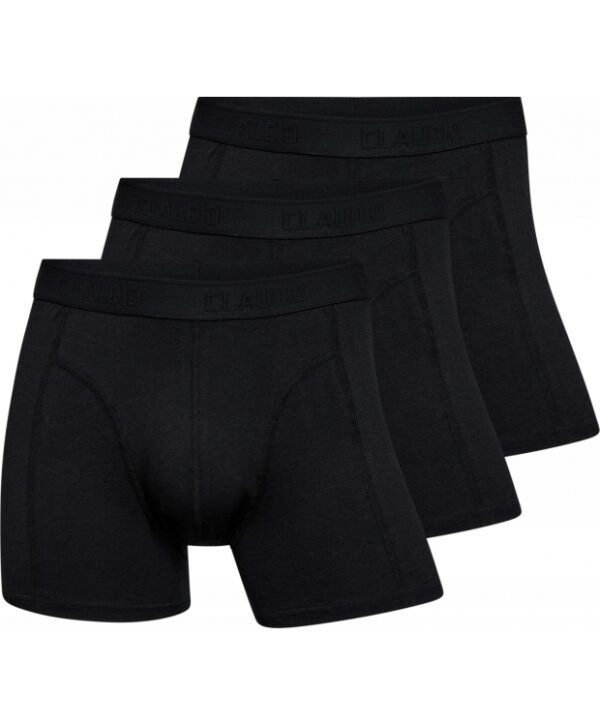 Claudio 3pak bambus underbukser/tights i sort til herre