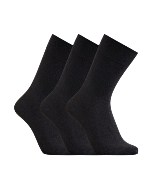 Iz sock 3pak Copenhagen premium bambusstrømper i sort | Ultra Soft