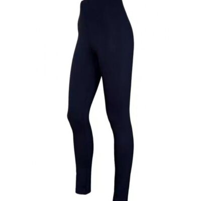 Festival Bambus viscose 4/4 legging i sort til kvinder