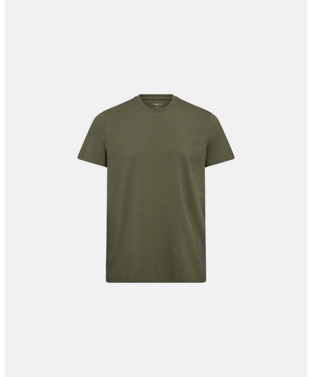 Proactive t-shirt i bambus i grøn til herre