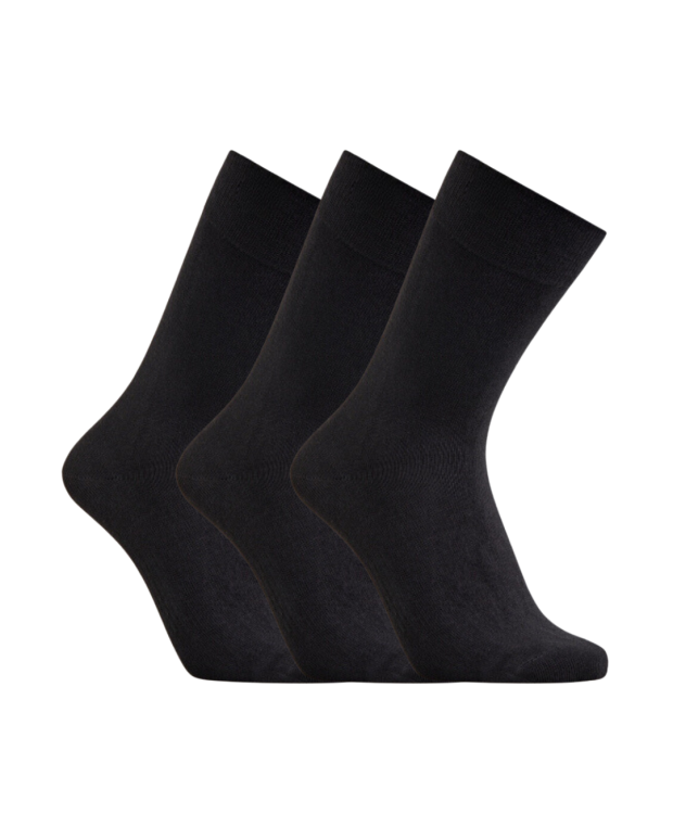 Iz sock 3pak Copenhagen premium bambusstrømper i sort | Ultra Soft