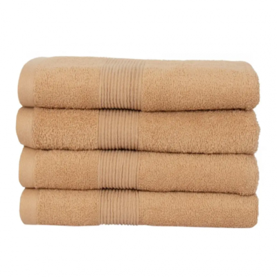 Håndklæde - 100% blødt bomuld - Sand håndklæde fra Nordstrand Home